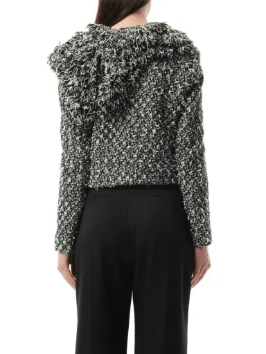 Lanvin Jacket in Tweed Grey | Thumbnail 6