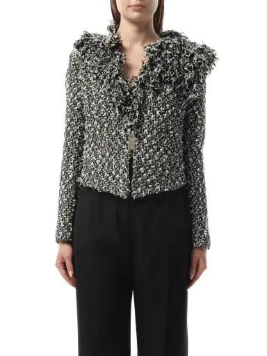 Lanvin Jacket in Tweed Grey | Thumbnail 1