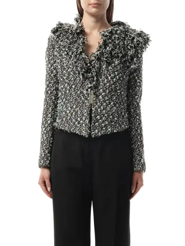 Jacket in Tweed Grey Jacket in Tweed Grey