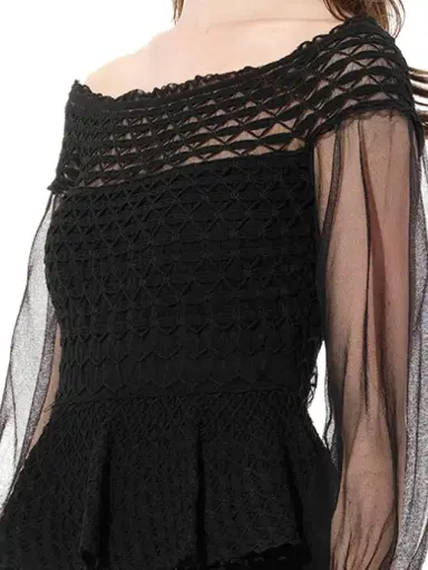 Alexander McQueen Criss Cross Dress | Thumbnail 3 Alexander McQueen Criss Cross Dress | Thumbnail 3