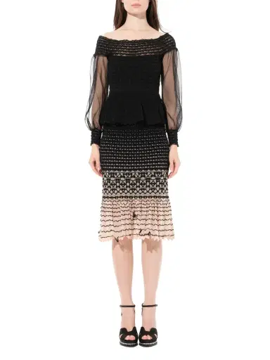 Alexander McQueen Criss Cross Dress | Thumbnail 4 Alexander McQueen Criss Cross Dress | Thumbnail 4
