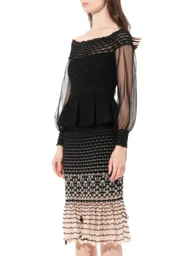 Alexander McQueen Criss Cross Dress | Thumbnail 5 Alexander McQueen Criss Cross Dress | Thumbnail 5