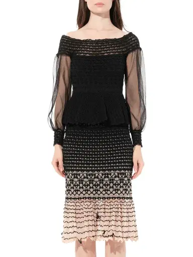Alexander McQueen Criss Cross Dress | Thumbnail 1 Alexander McQueen Criss Cross Dress | Thumbnail 1
