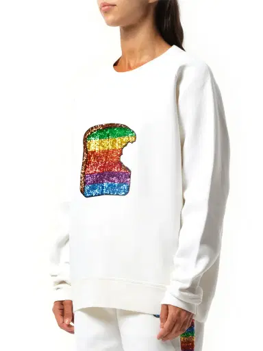 Marc Jacobs Long Sleeve Crew Sweatshirt | Thumbnail 3 Marc Jacobs Long Sleeve Crew Sweatshirt | Thumbnail 3