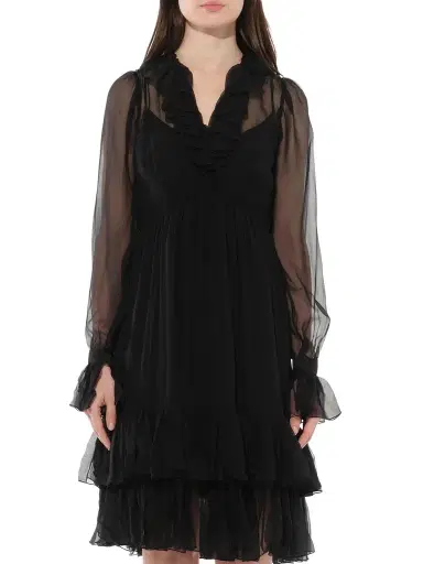 Givenchy Long Sleeve Dress | Thumbnail 1