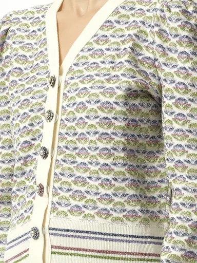 Marc Jacobs Long Sleeve V-neck Cardigan | Thumbnail 2 Marc Jacobs Long Sleeve V-neck Cardigan | Thumbnail 2