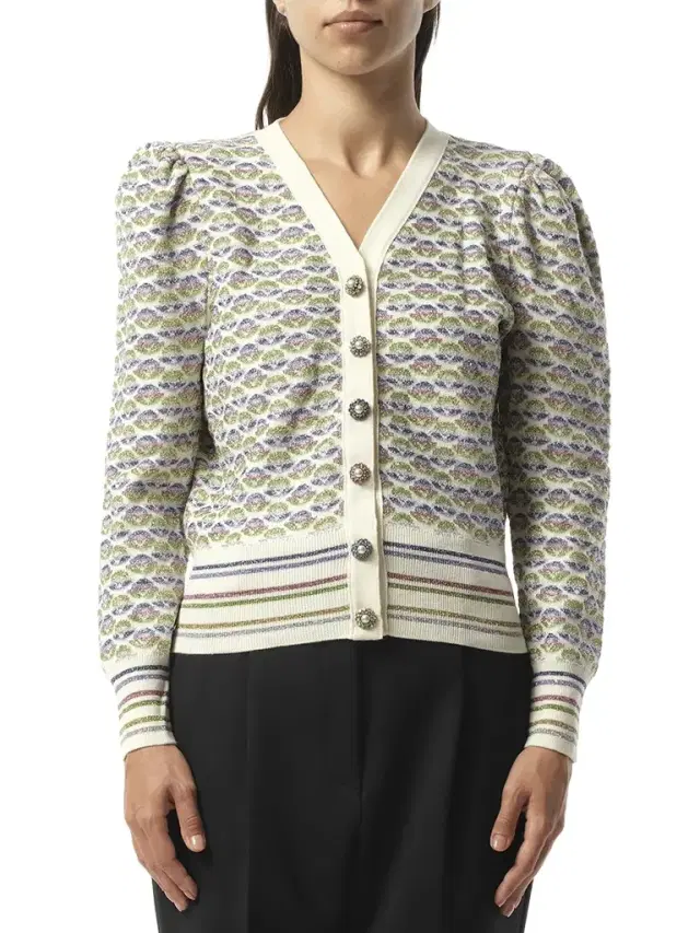Marc Jacobs Long Sleeve V-neck Cardigan