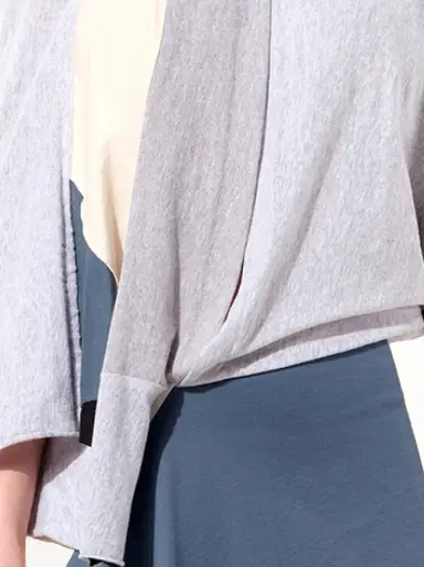Balenciaga Asym Dress in Ecru White | Thumbnail 2 Balenciaga Asym Dress in Ecru White | Thumbnail 2