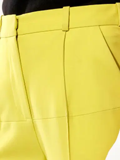 Balenciaga Casual Pants in Yellow Black | Thumbnail 2