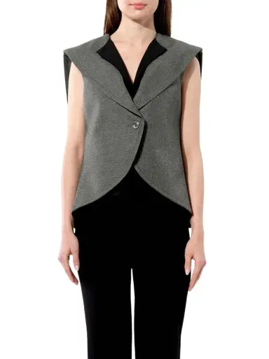 Balenciaga Top in Cendre Grey | Thumbnail 1 Balenciaga Top in Cendre Grey | Thumbnail 1