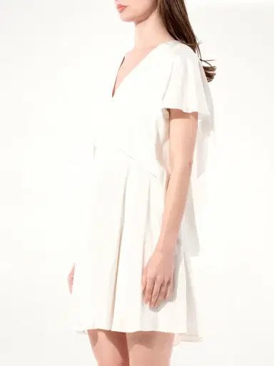 Balenciaga Breezy Romantic Short Sleeve Dress | Thumbnail 5 Balenciaga Breezy Romantic Short Sleeve Dress | Thumbnail 5