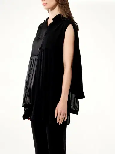 Balenciaga Georgette Top | Thumbnail 5 Balenciaga Georgette Top | Thumbnail 5