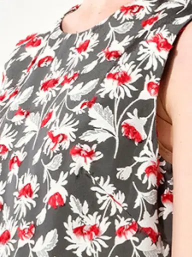 Balenciaga Jacquard Dress | Thumbnail 2 Balenciaga Jacquard Dress | Thumbnail 2
