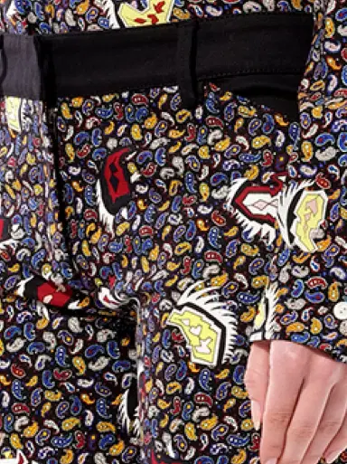 Balenciaga Casual Pants in Mix Multicolor | Thumbnail 2 Balenciaga Casual Pants in Mix Multicolor | Thumbnail 2