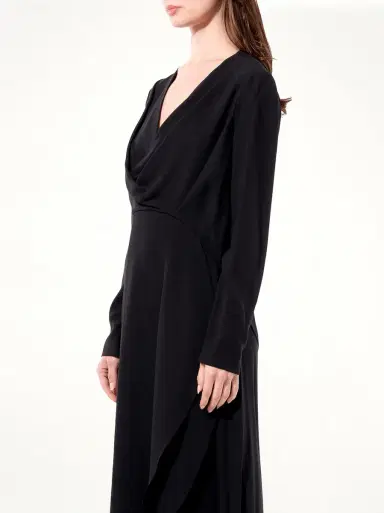 Balenciaga Breezy Long Sleeve Gown | Thumbnail 5 Balenciaga Breezy Long Sleeve Gown | Thumbnail 5