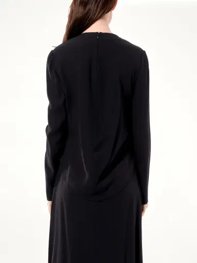 Balenciaga Breezy Long Sleeve Gown | Thumbnail 6 Balenciaga Breezy Long Sleeve Gown | Thumbnail 6