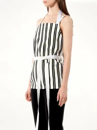 Balenciaga Chilien Top in Black/white Black | Thumbnail 5 Balenciaga Chilien Top in Black/white Black | Thumbnail 5