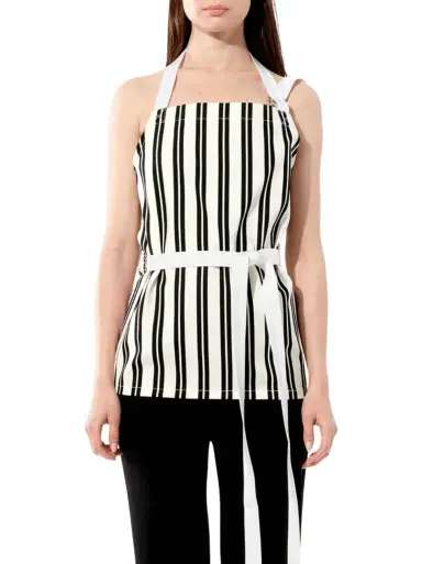 Balenciaga Chilien Top in Black/white Black | Thumbnail 1 Balenciaga Chilien Top in Black/white Black | Thumbnail 1