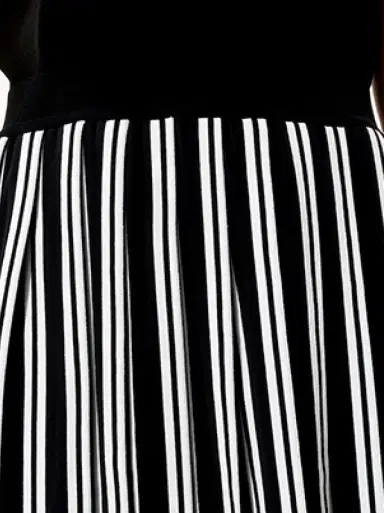Balenciaga Graph Skirt in Black/white | Thumbnail 3 Balenciaga Graph Skirt in Black/white | Thumbnail 3