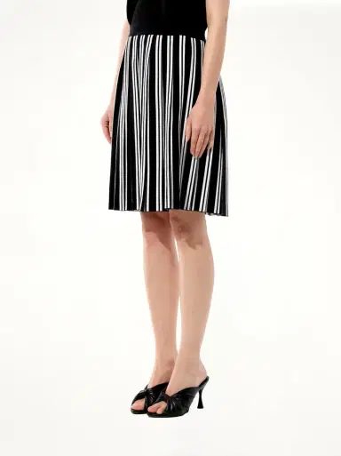 Balenciaga Graph Skirt in Black/white | Thumbnail 5 Balenciaga Graph Skirt in Black/white | Thumbnail 5