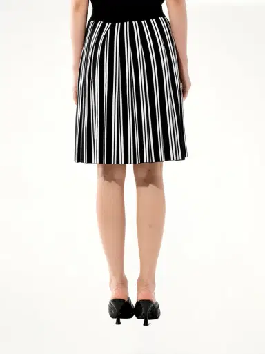 Balenciaga Graph Skirt in Black/white | Thumbnail 6 Balenciaga Graph Skirt in Black/white | Thumbnail 6