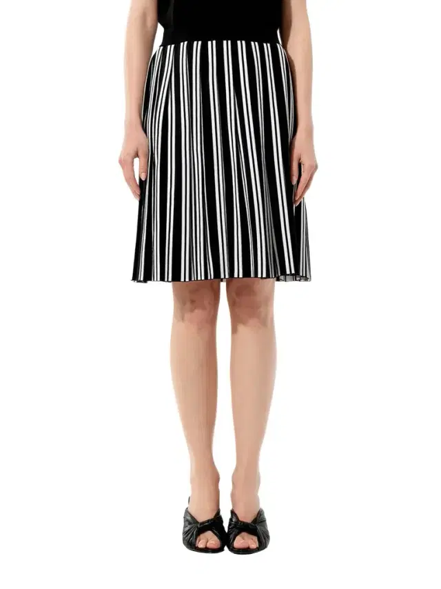 Balenciaga Graph Skirt in Black/white