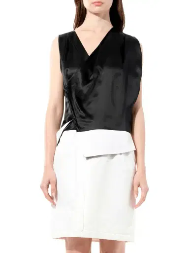Balenciaga Dress in Black/white Black | Thumbnail 1 Balenciaga Dress in Black/white Black | Thumbnail 1