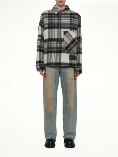 We11Done Check Anorak Wool Shirt | Thumbnail 7