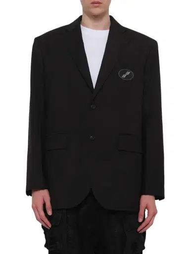 We11Done Oversized Suit Logo Blazer | Thumbnail 1 We11Done Oversized Suit Logo Blazer | Thumbnail 1