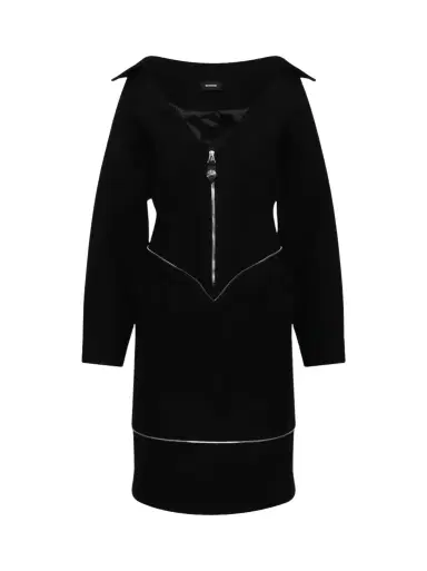 We11Done Off-shoulder Neck Line Dress | Thumbnail 1 We11Done Off-shoulder Neck Line Dress | Thumbnail 1