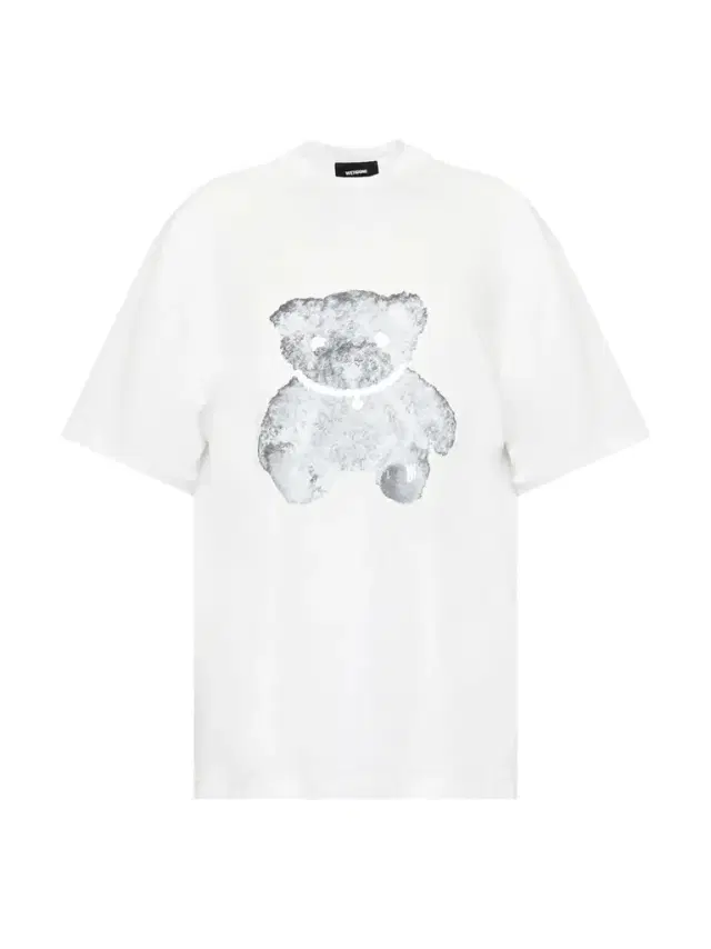 We11Done Pearl Necklace Teddy T-shirt
