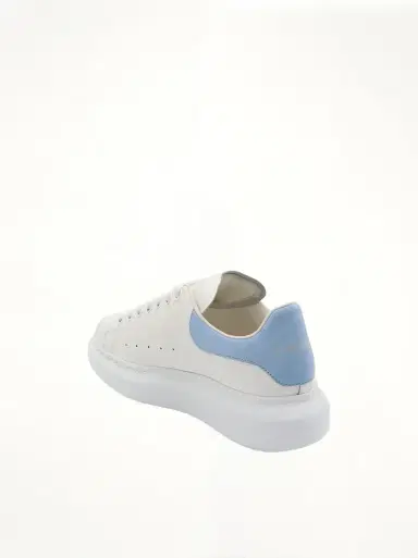 Alexander McQueen Larry Oversized Sneaker in White/powder Blue | Thumbnail 2 Alexander McQueen Larry Oversized Sneaker in White/powder Blue | Thumbnail 2