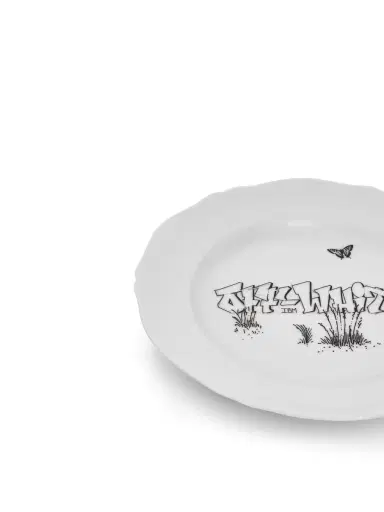 Off-White Off-white x Ginori Dessert Plate White | Thumbnail 2 Off-White Off-white x Ginori Dessert Plate White | Thumbnail 2