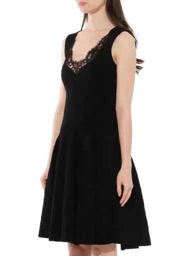 Givenchy Lace Trim Flared Dress | Thumbnail 5 Givenchy Lace Trim Flared Dress | Thumbnail 5