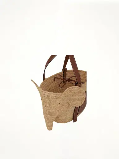 Loewe Small Elephant Basket Bag | Thumbnail 2 Loewe Small Elephant Basket Bag | Thumbnail 2