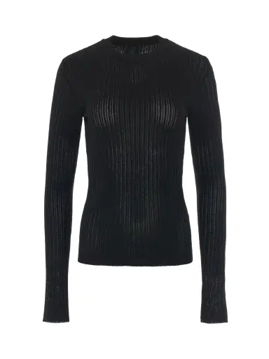 Givenchy Ribbed Crewneck Sweater | Thumbnail 1 Givenchy Ribbed Crewneck Sweater | Thumbnail 1