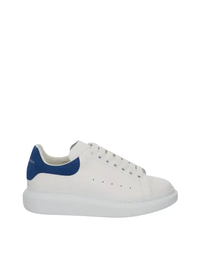Alexander McQueen Larry Oversized Sneaker in White/paris Blue