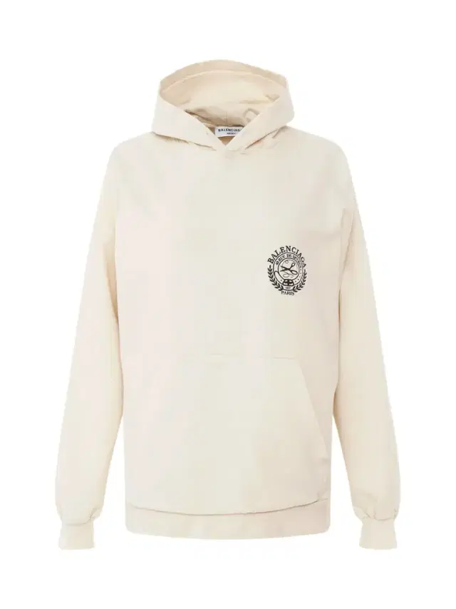 Balenciaga Scissors Crest Embroidered Wide Fit Hoodie