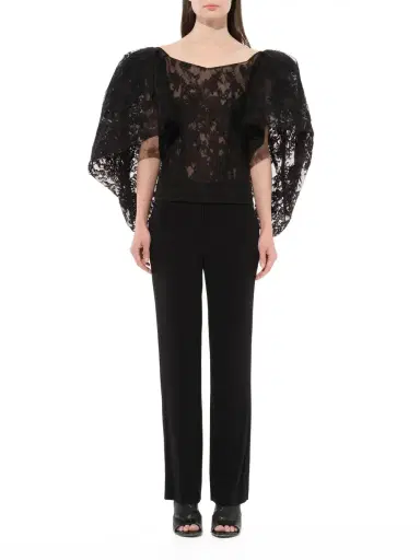 Givenchy Lace Puffy Cape Corset | Thumbnail 4 Givenchy Lace Puffy Cape Corset | Thumbnail 4