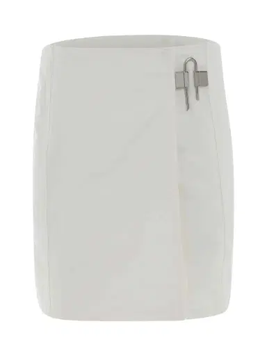 Givenchy Padlock Mini Denim Skirt | Thumbnail 1 Givenchy Padlock Mini Denim Skirt | Thumbnail 1