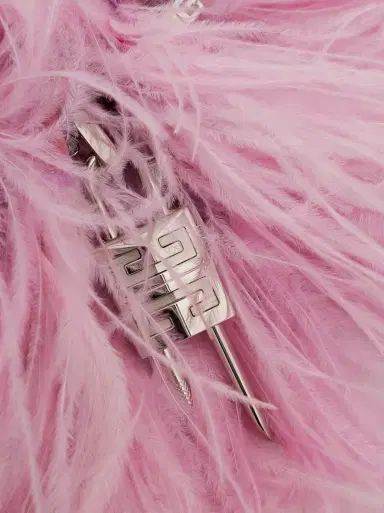 Givenchy Mini Kenny Bag With Ostrich Feathers | Thumbnail 2 Givenchy Mini Kenny Bag With Ostrich Feathers | Thumbnail 2