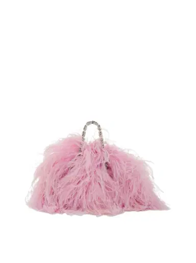 Givenchy Mini Kenny Bag With Ostrich Feathers | Thumbnail 1 Givenchy Mini Kenny Bag With Ostrich Feathers | Thumbnail 1