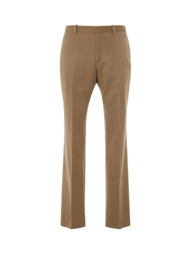 Off-White Tags Cashmere Slim Pant in Camel Brown