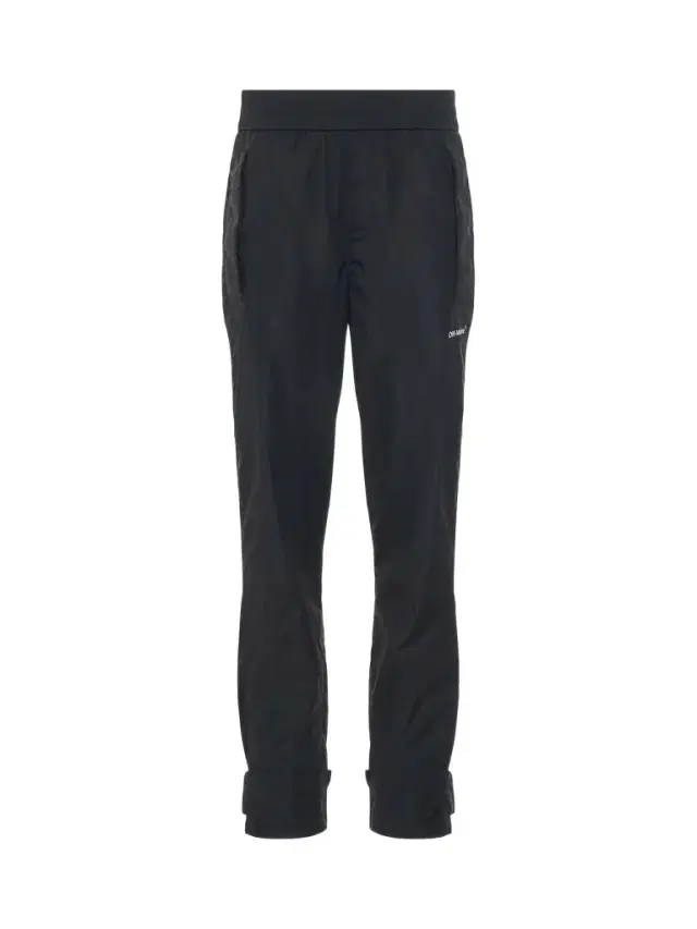 Off-White Diagonal Trackpant in Black/white Black