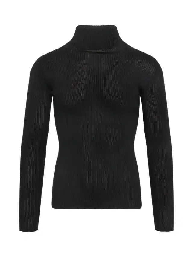 Off-White Helvetica Fine Knit Rib Turtleneck