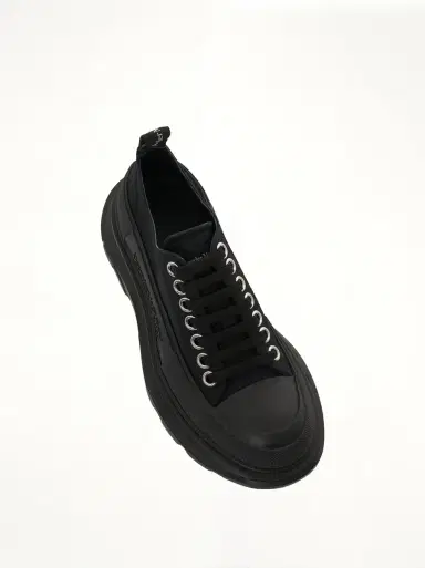 Alexander McQueen Tread Slick Canvas Lace-up Shoes | Thumbnail 4 Alexander McQueen Tread Slick Canvas Lace-up Shoes | Thumbnail 4