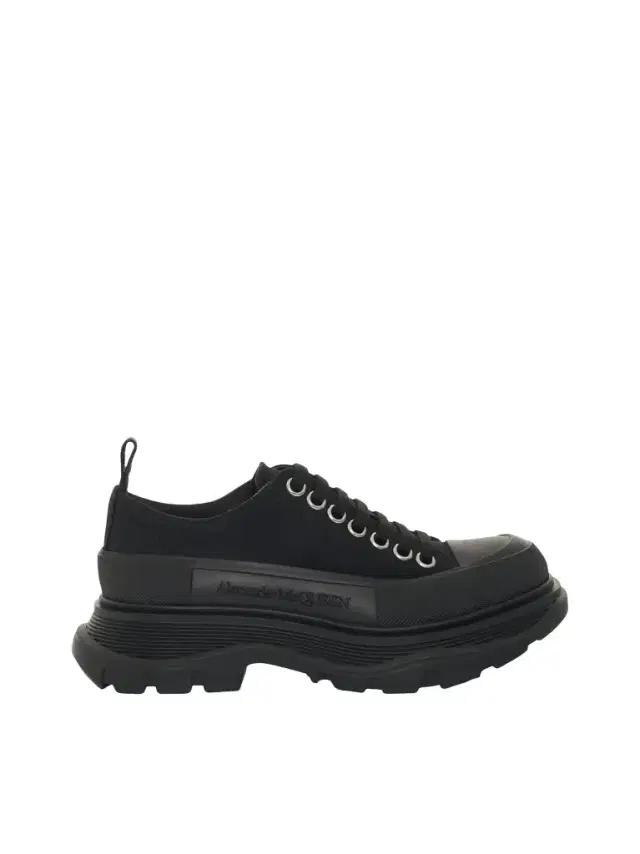 Alexander McQueen Tread Slick Canvas Lace-up Shoes
