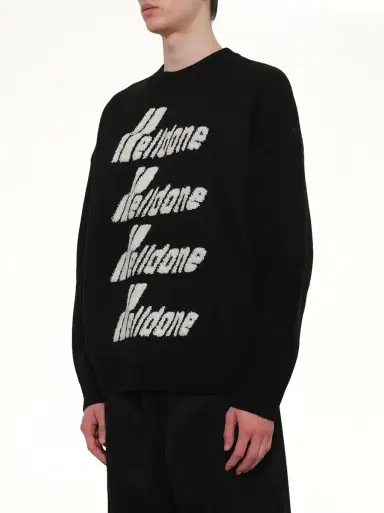 We11Done Logo Pile Knit Sweater | Thumbnail 2