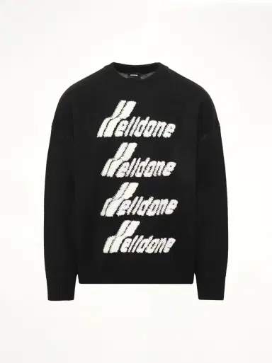 We11Done Logo Pile Knit Sweater | Thumbnail 3