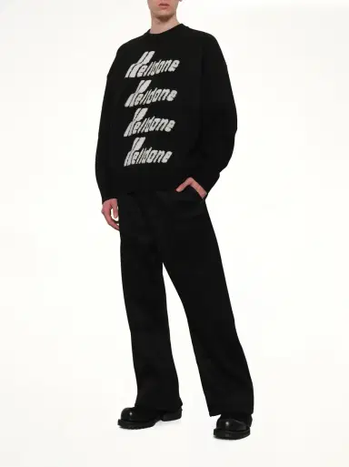 We11Done Logo Pile Knit Sweater | Thumbnail 4